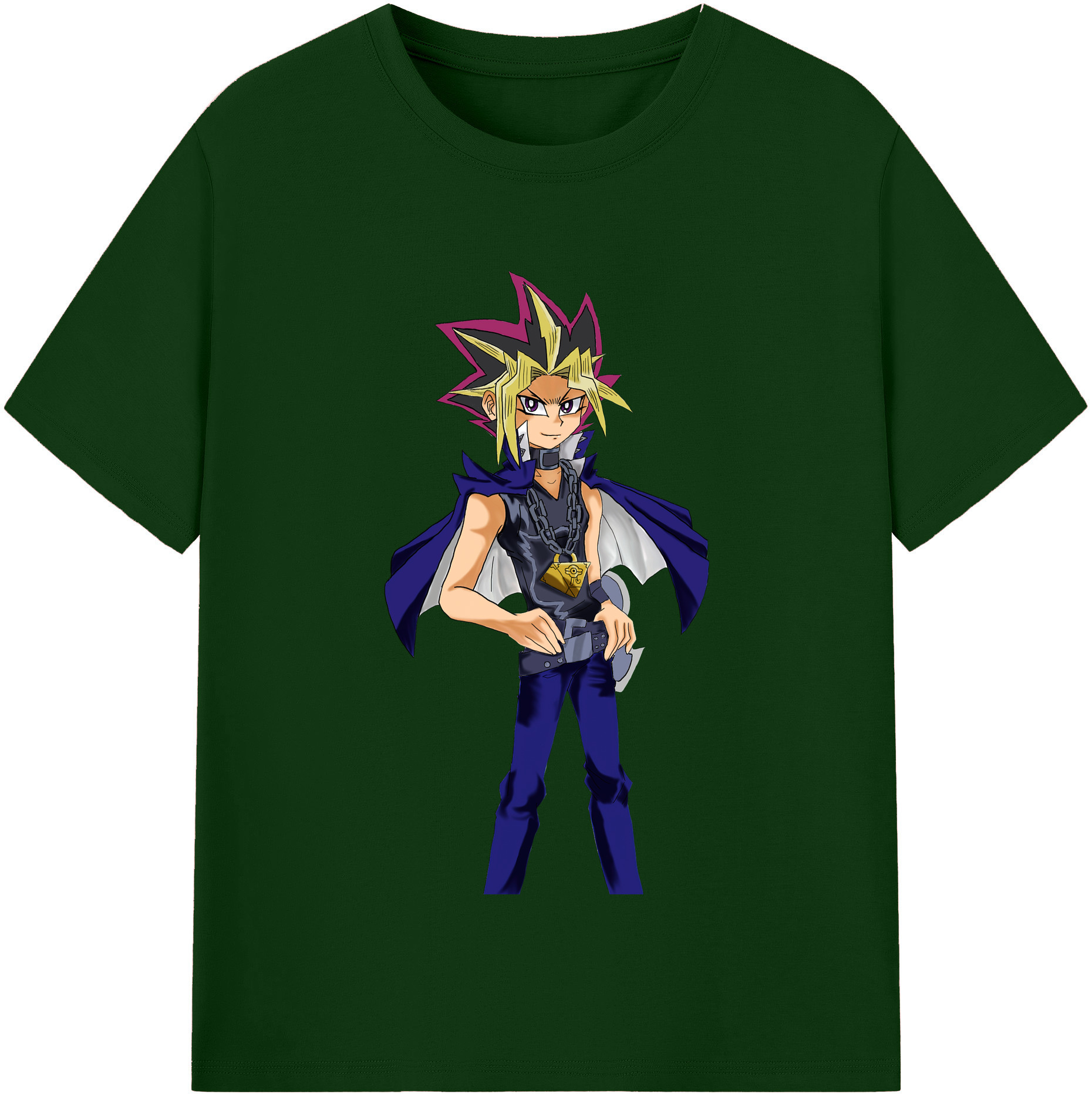 （画像用） 遊☆戯☆王 Yu-Gi-Oh! 綿100％半袖Tシャツ（フロントプリント）